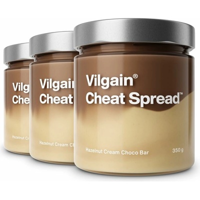 Vilgain Cheat Spread Lieskovoorieškový krém s čokoládou 3 x 350 g