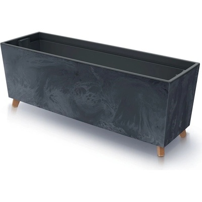 PROSPERPLAST Truhlík - URBI CASE N Beton Effect 77x23,5 cm antracit