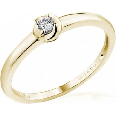 Gems Zásnubní prsten Norin s diamantem žluté zlato 585 38 1 1320.0Z00.0.54.HSI1.000
