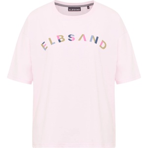 ELBSAND Дамска тениска ELBSAND Women's Moana T-shirt - Soft Rose (916-6652-0312)