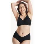 Momcozy Сутиен за бременни и кърмачки Momcozy - YN46, 2XL, черен (0810123507566)