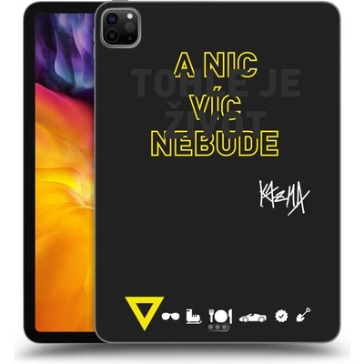 Picasee silikónový čierny obal Apple iPad 11 2022 M2 4.generace Kazma TOHLE JE ŽIVOT A NIC VÍC NEBUDE