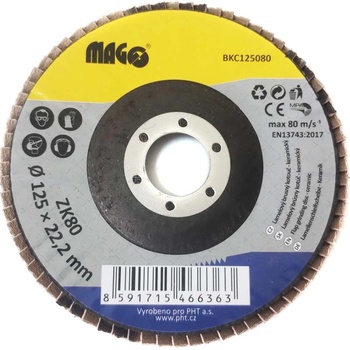 Magg Lamelový brusný kotouč 125 mm 100 BKC125100