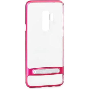 Image 1 of Samsung Силиконов калъф кейс за Samsung A730 A8 Plus (2018) Mercury Dream Bumper със стойка розова лайсна