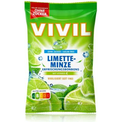 Vivil Osvěžující limetkovo-mátové bez cukru 120 g