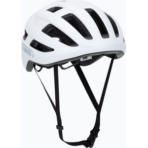 ABUS PowerDome каска за велосипедисти флийс бяла
