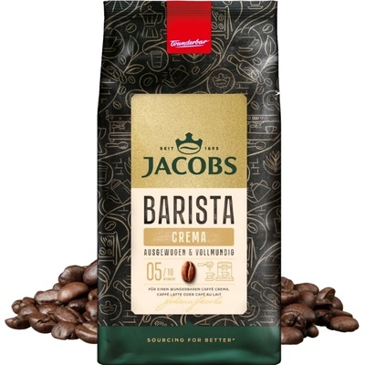 Jacobs Barista Editions Crema кафе на зърна 1 kg
