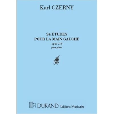 24 etud pro levou ruku op. 718