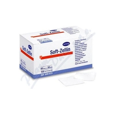 Soft-Zellin Tampon impreg. s alkoholem/100 ks