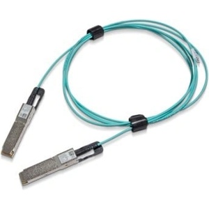 NVIDIA MFS1S00-H050V InfiniBand и оптичен кабел 50 м QSFP56 Син (980-9I447-00H050)