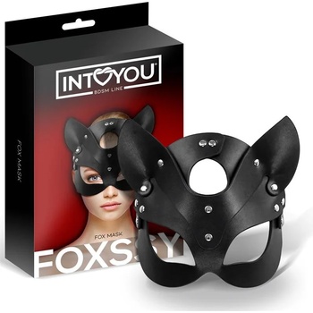 Image 1 of InToYou Foxssy Fox Mask Adjustable Black
