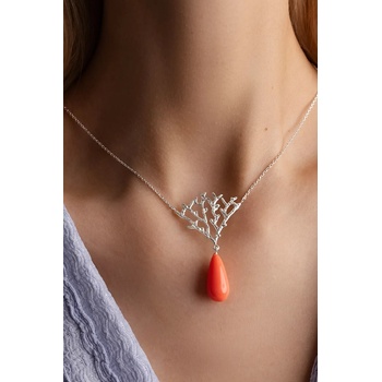 Lilou Посребърно колие Lilou 253/380/LAN/KOR/48/SR (253/380/LAN/KOR/48/SR)