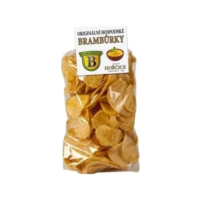Originální hospodské brambůrky hořčice 100g
