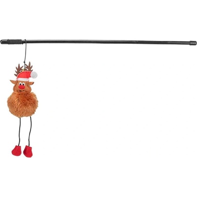 Xmas Reindeer Rod vianočný hrací prút so sobom 45 cm