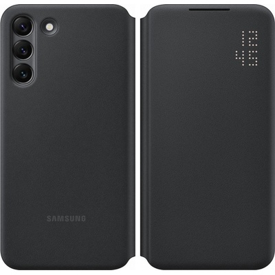 Samsung Оригинален калъф Samsung LED View Case за Samsung Galaxy S22 Plus - Черен, EF-NS906PBE (8806092994157)