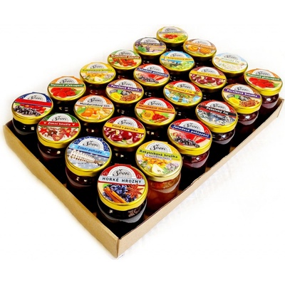 Milan Švorc Kolekce mini Staročeské Novoměstské čaje 60 ml 24 ks