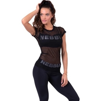 Nebbia Flash-Mesh tričko 665 černá