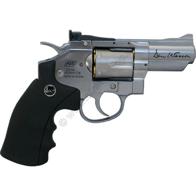 ASG Dan Wesson 2.5", 4,5mm stříbrná plynová