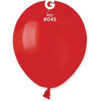 Gemar Латексови Балони Пастел, Червено, 13см