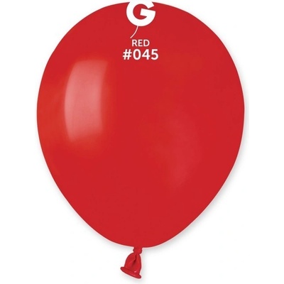 Gemar Латексови Балони Пастел, Червено, 13см
