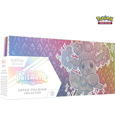 Pokémon TCG Prismatic Evolutions Super Premium Collection – Zboží Dáma