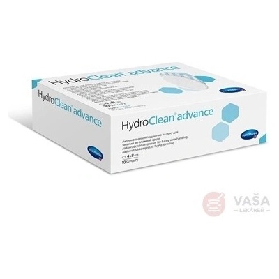 HydroClean advance vankúšik na rany ovál (4 x 8 cm) 10 ks