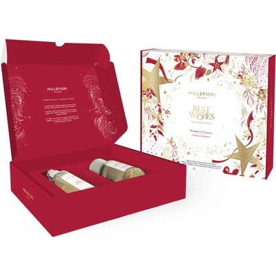 Millefiori Milano Best Wishes Panettone Classico Christmas Gift Set