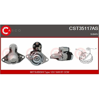 Startér CASCO CST35117AS