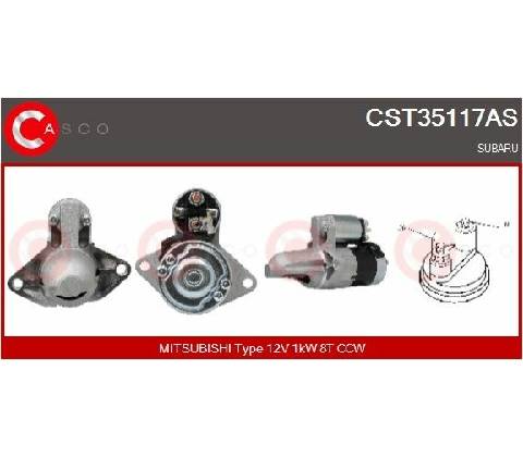 Startér CASCO CST35117AS