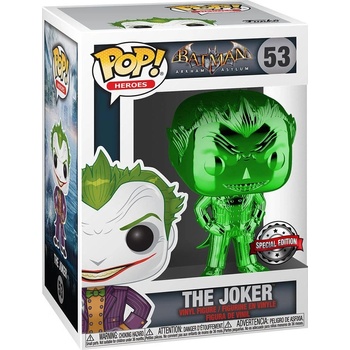 Funko POP! Batman Arkham Asylum Joker Green Chrome 10 cm