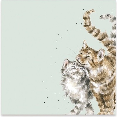 Wrendale Designs Papírové ubrousky Feline Good Kočky 24x24cm