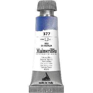 Maimeri Blu Акварелна боя Faience Blue 377 12 ml 1 бр (M1609377)