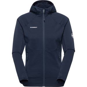 Mammut Дамско поларено яке Mammut Women's Taiss ML Hooded Jacket Fleece jacket - Marine (105-7123-0414)