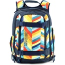 Školní batohy Target Sportovní batoh tmavě s barevnými proužky modrá