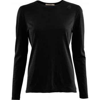 Aclima Дамско мериносово термобельо Aclima Women's Lightwool Undershirt Long Merino base layer - Jet Black (115-1392-0113)