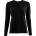 Aclima Дамско мериносово термобельо Aclima Women's Lightwool Undershirt Long Merino base layer - Jet Black (115-1392-0113)