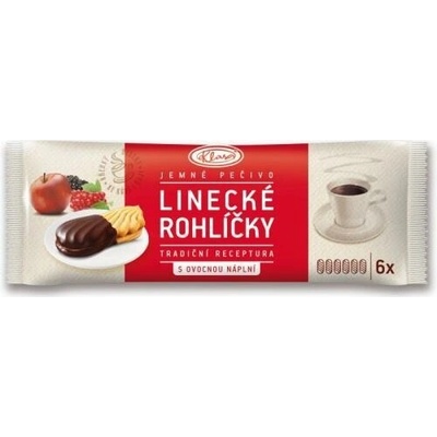 Klasa linecké rožteky polomáčané s ovocnou náplňou 210 g