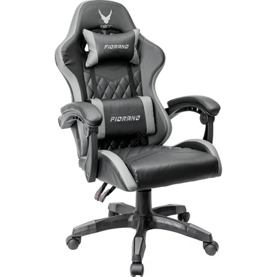 Platinet Геймърски стол fiorano черен/сив (pl0707)