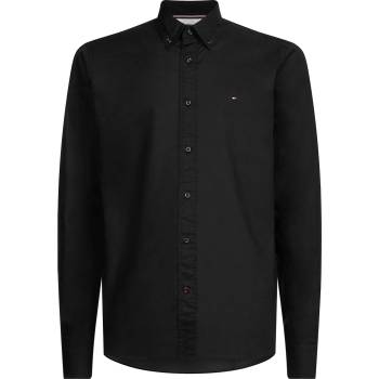 Image 1 of Tommy Hilfiger Риза с дълъг ръкав Tommy Hilfiger Core Flex Long Sleeve Poplin Shirt - Black BDS