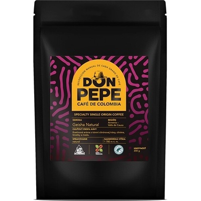 Don Pepe Geisha Natural 200 g