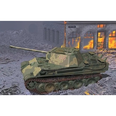 DRAGON Model Kit tank 6913 PANTHER G w/TURRET ROOF ARMOR 1:35