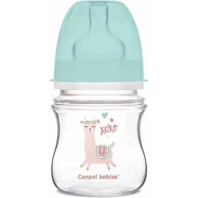 Canpol babies Антиколик шише Canpol - Exotic Animals, 120 ml, Лама (35/220_gre)