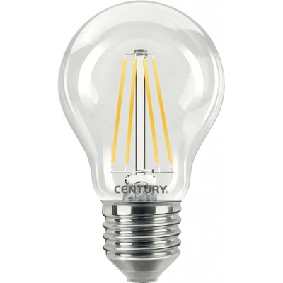 Century LED FILAMENT HRUŠKA ČIRÁ 8W E27 4000K 806Lm 360d 60x105mm IP20 CEN ING3-082740 Teplá bílá Čirá