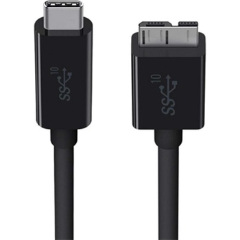 Belkin F2CU031BT1M-BLK USB 3.1 USB-C na USB-micro B, 1m, černý