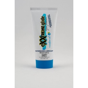 HOT eXXtreme Glide - лубрикант на водна основа + комфортно масло а+ 100 мл