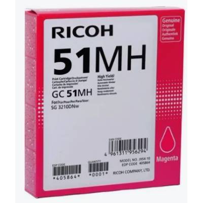 Ricoh Картридж Gel Original Ricoh Magenta, 405864 за SG3210 2.5K "405864 (405864)