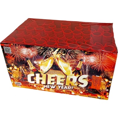 Ohňostroj CHEERS 50 ran 20 25 30 mm