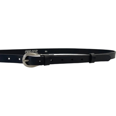 Penny Belts kožený opasek 20-207-63 černý