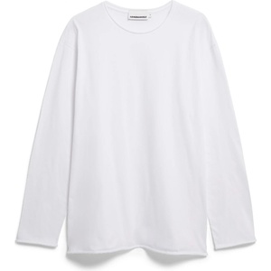 ARMEDANGELS Мъжка блуза с дълъг ръкав ARMEDANGELS Jaames Longsleeve Brushed Longsleeve - White - размер XL (216-8457-0414)