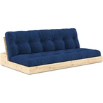 Karup Design Син разтегателен диван от велур 196 cm Base - Karup Design (137101517)